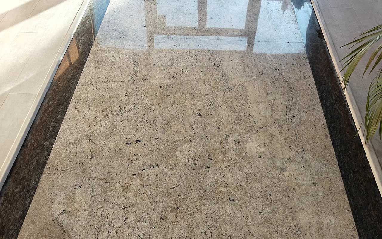 Img Pulido de granito natural con brillo sin productos quimicos Img Pulido de granito natural con brillo sin productos quimicos